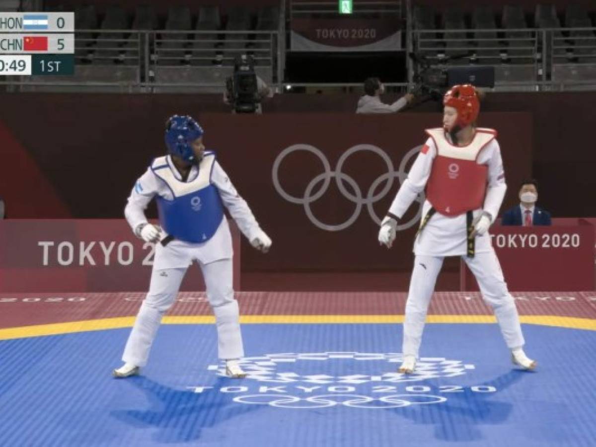 Hondureña Keyla Ávila tuvo su debut en los Juegos Olímpicos de Tokio