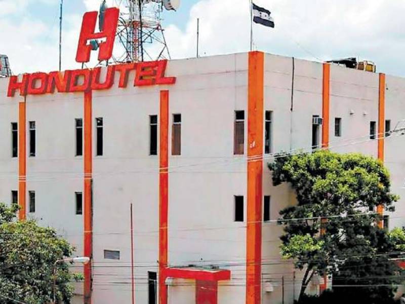 Edificio de la empresa de telecomunicaciones en Tegucigalpa.