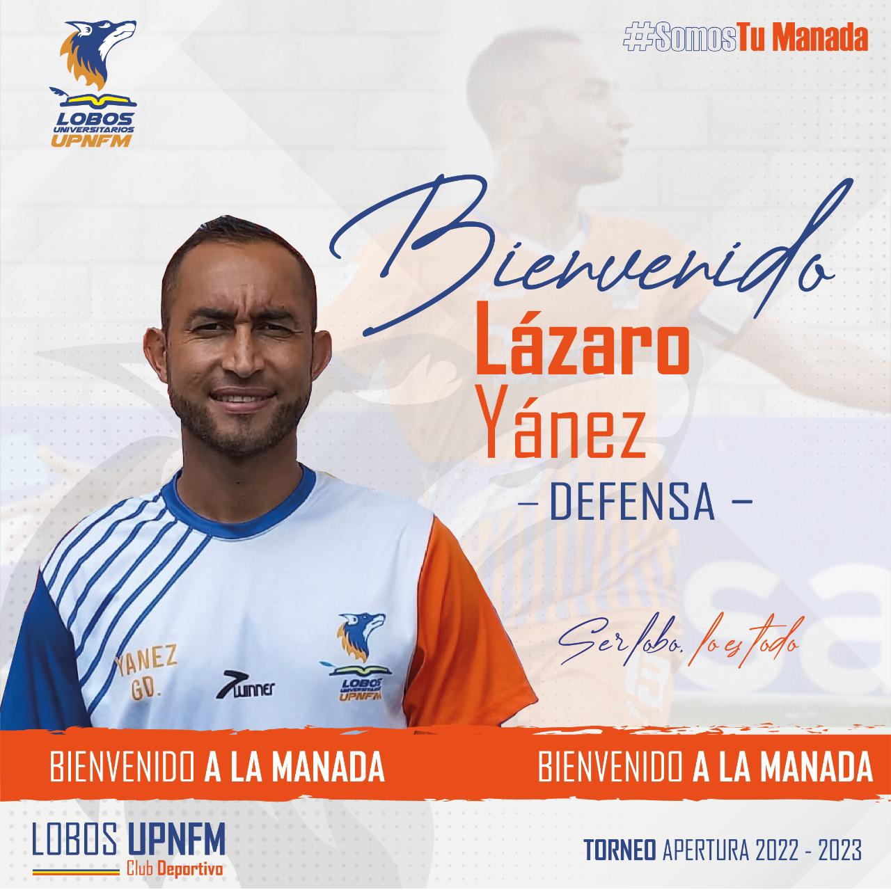 Lázaro Yánez volvió a la UPN para este Torneo Apertura 2022.