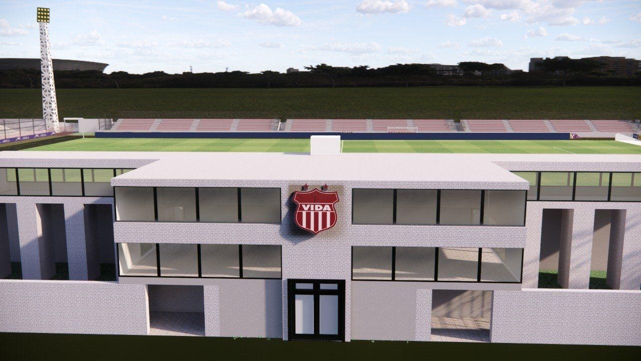 Así sería el estadio del Vida en La Ceiba.