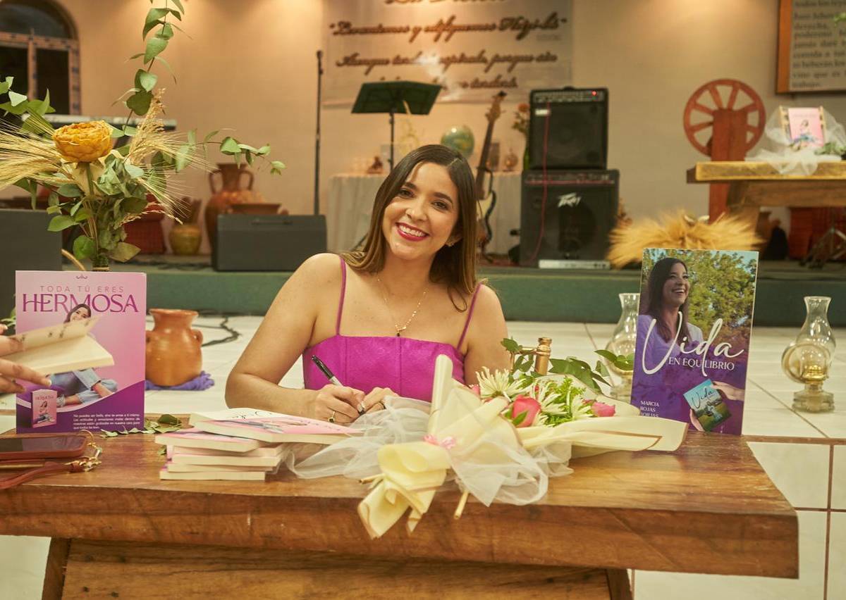 Marcia Rojas lanza su segundo libro “Toda tú eres hermosa”