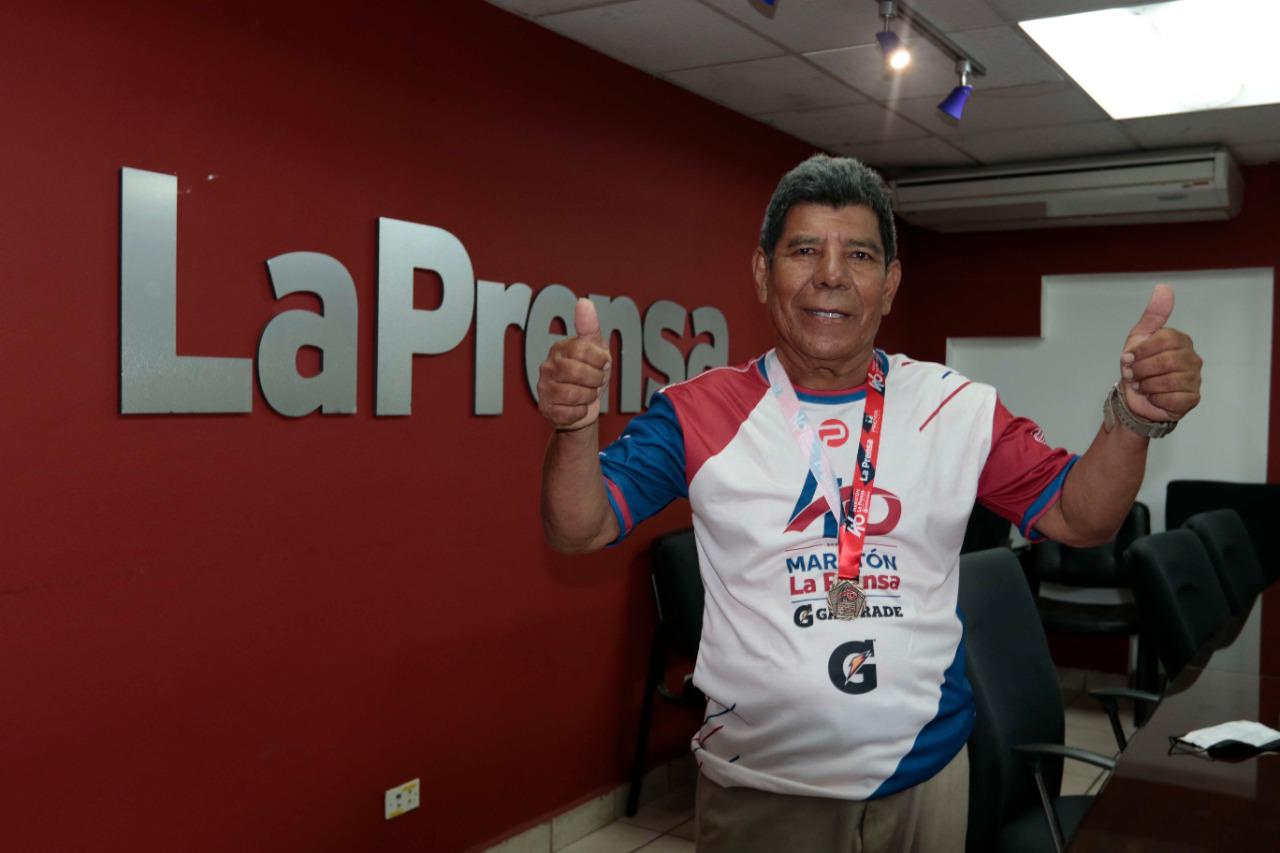 ‘Randú‘ está feliz de seguir participando en la Maratón de LA PRENSA.