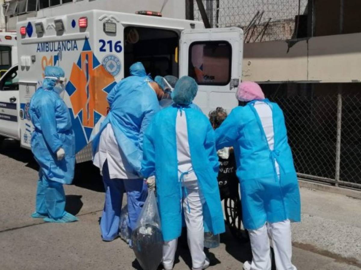 Hospital móvil de Tegucigalpa comienza a recibir pacientes con coronavirus