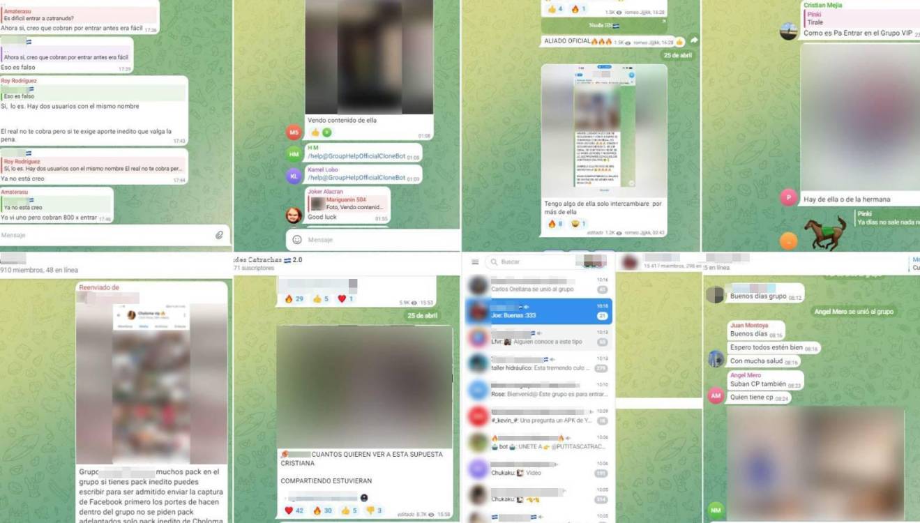 Trafican con fotos y videos íntimos de hondureñas en Telegram
