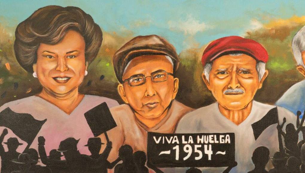 FOTOS: Hermosos murales adornarán la toma de posesión de la presidenta Xiomara Castro de Zelaya
