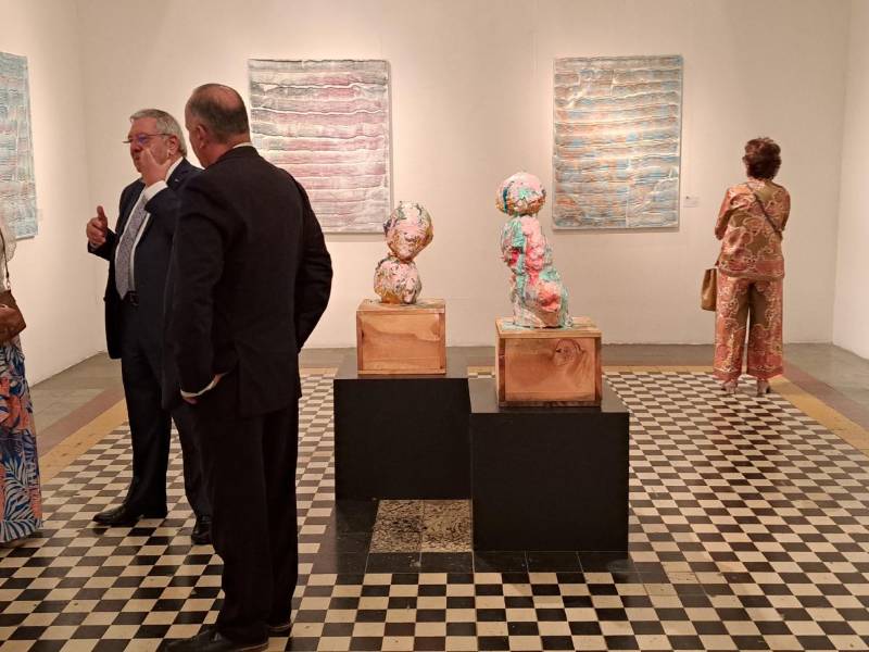 El Instituto Hondureño de Cultura Interamericana inaugura la muestra artística “El libro de palimpsestos”