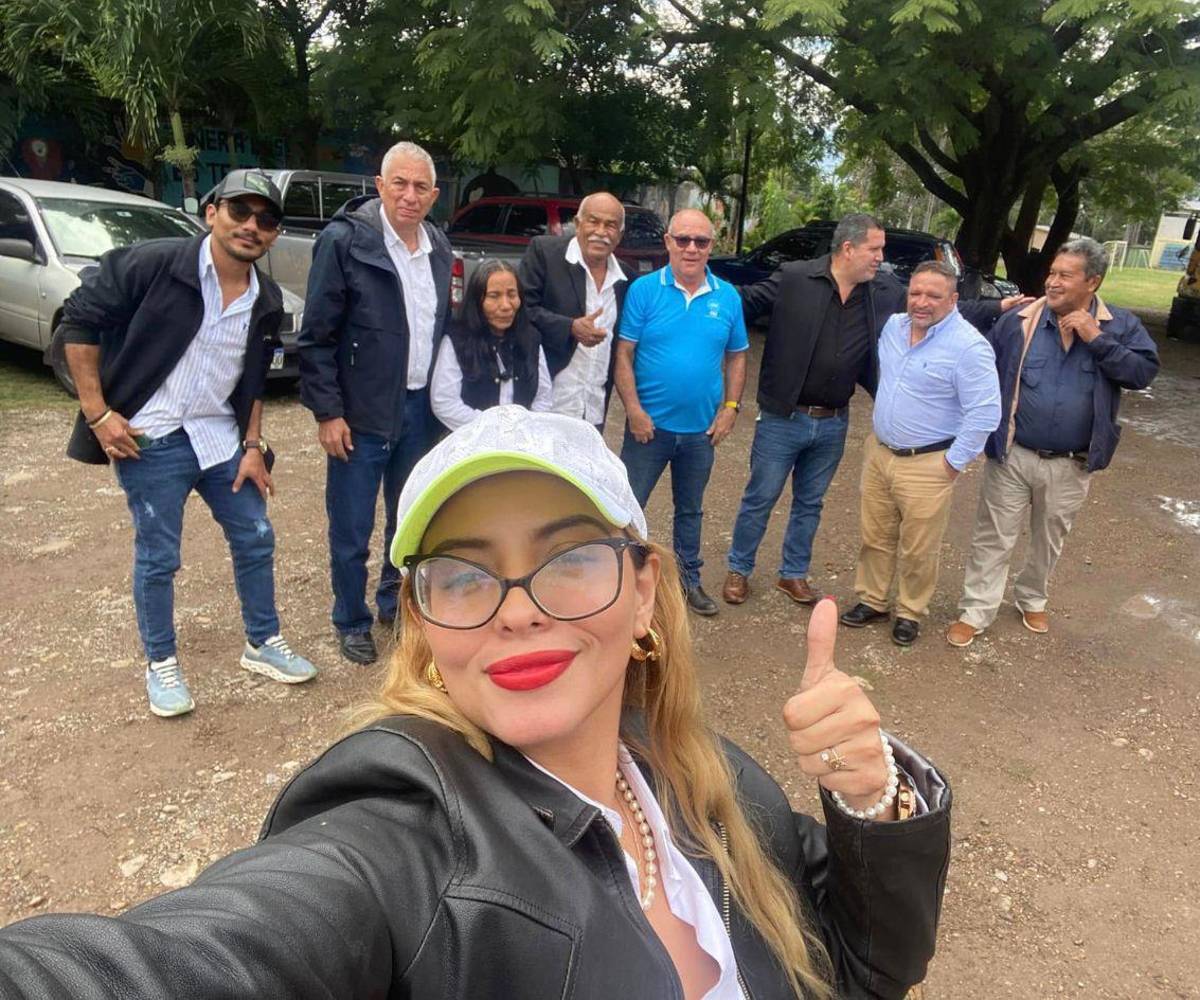 Kitzia Flores, del Partido Innovación y Unidad (Pinu), busca una curul en el Congreso Nacional por el departamento de Cortés.