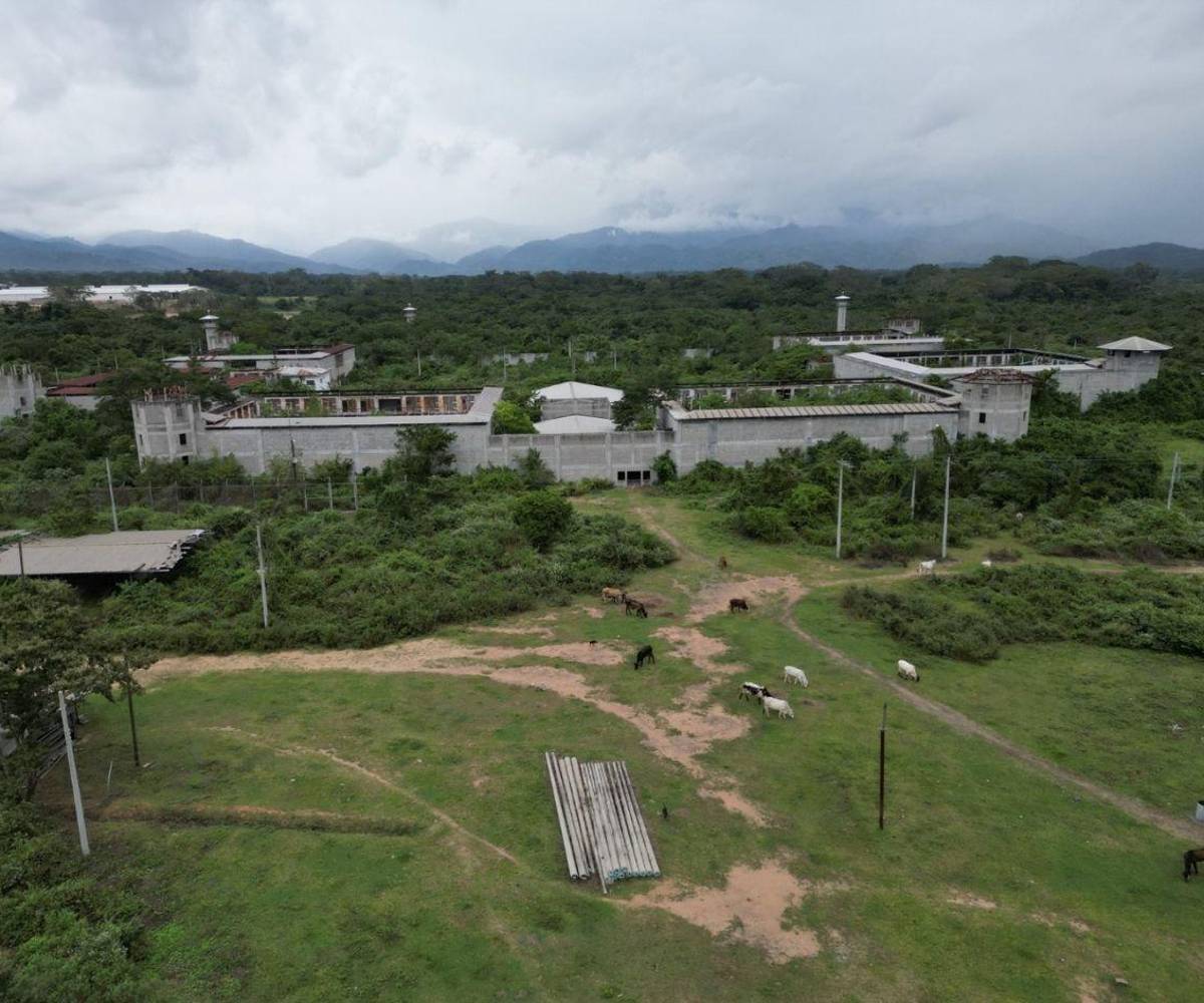 En el terreno aún hay materiales de construcción. El sitio es vigilado por guardias de seguridad privado.