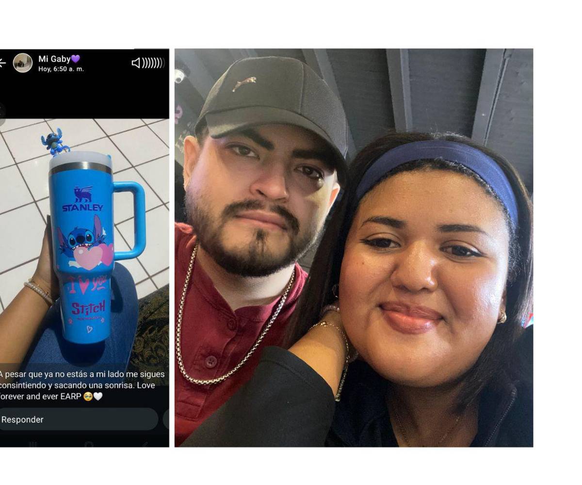 Alejandro junto a su novia Gabriela Tud. Él era muy detallista con Gabriela. Días antes de su deceso, él le mandó a hacer un detalle para su aniversario el 2 de diciembre. Unos días antes de la fecha, su sorpresa llegó como un regalo desde el cielo de parte de Alejandro.