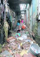 Lodo y destrucción dejan lluvias en Tegucigalpa