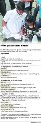 Becas en el exterior son una opción para estudiantes sampedranos