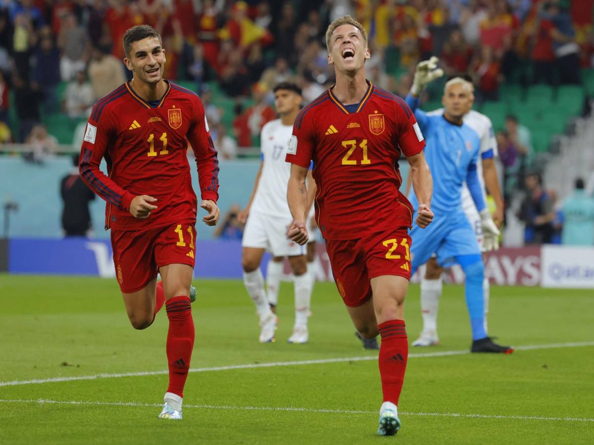 El golazo de Dani Olmo en el España - Costa Rica