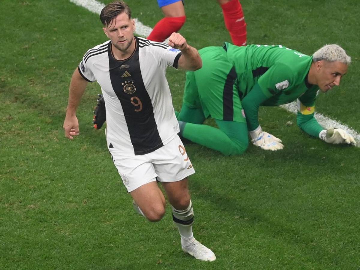 Niclas Füllkrug cerró la victoria de Alemania con el cuarto gol ante Costa Rica.