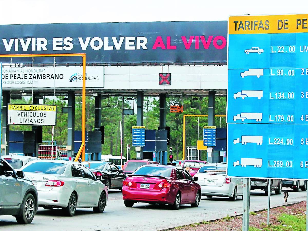 En enero revisan si le aumentan a tarifas de peaje en carretera CA-5