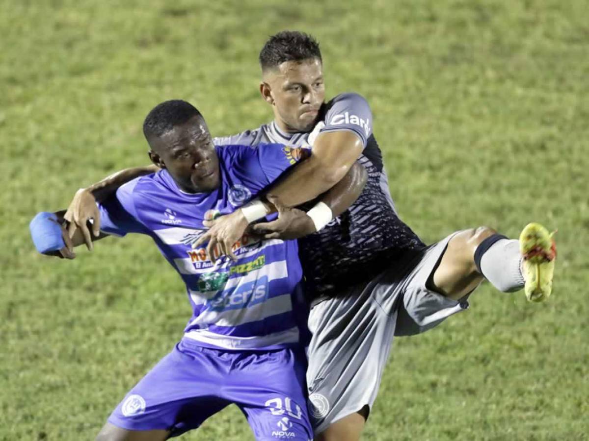 El colombiano Luis Hurtado tuvo grandes problemas para mostrar su potencial con Marcelo Santos como rival.