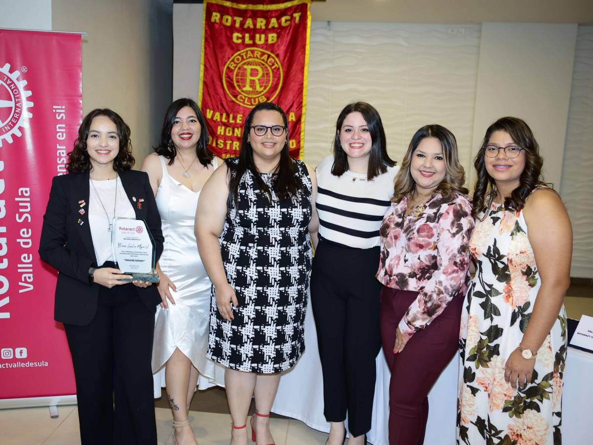 Club Rotaract Valle de Sula realiza su toma de posesión para el período 2023-2024