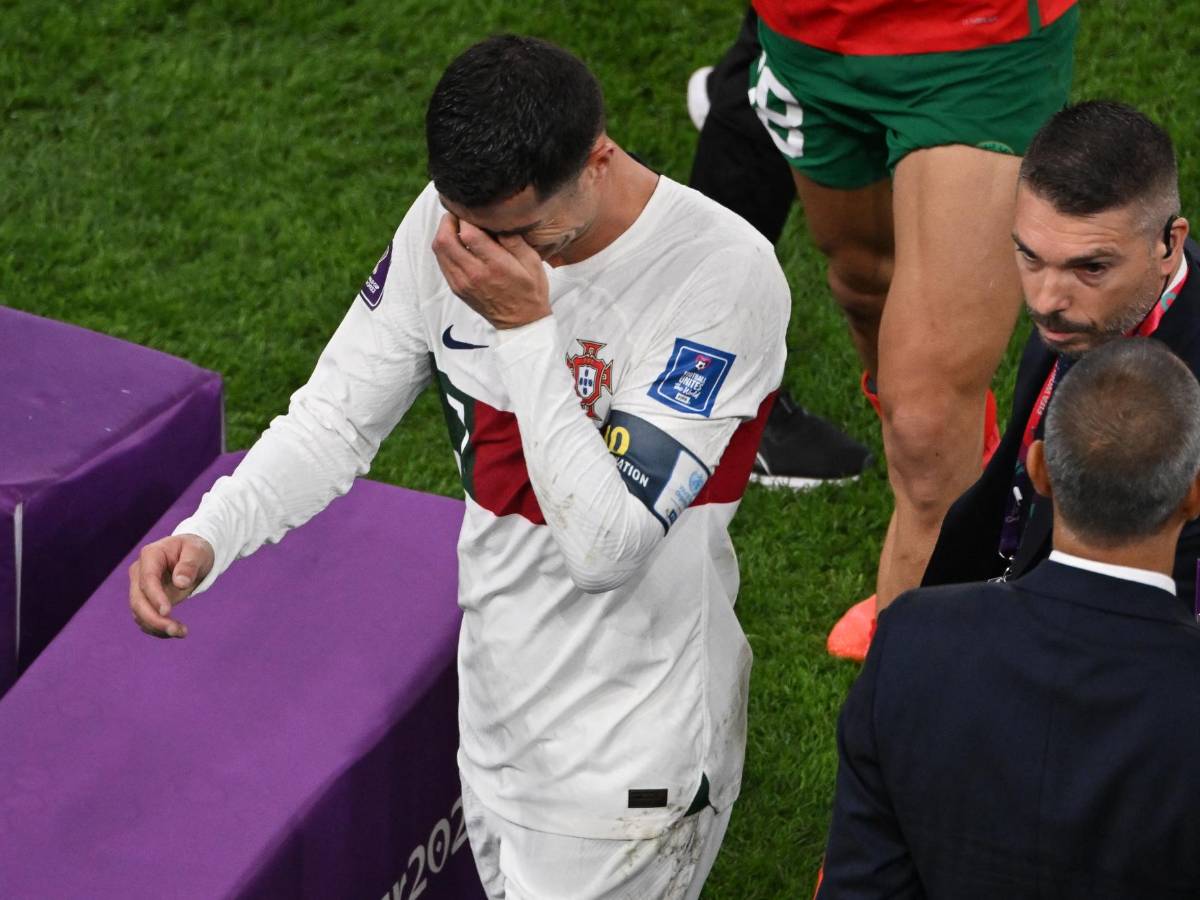 Entre lágrimas: Cristiano se despide de Qatar con récords