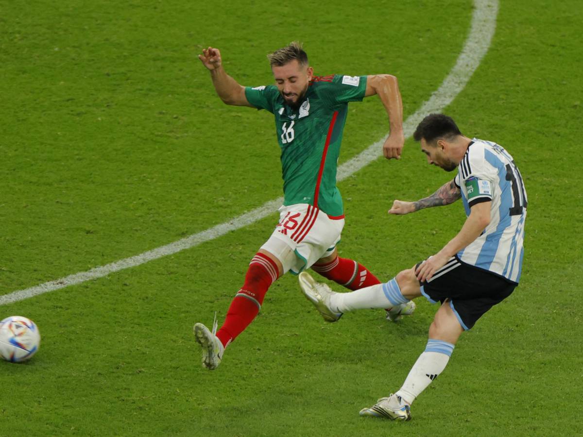 ¡Golazo! Messi marcó el primer tanto de Argentina ante México