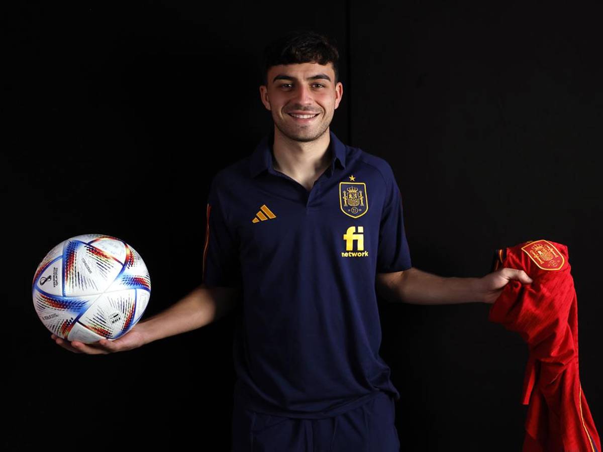 Pedri es una de las promesas del fútbol español.
