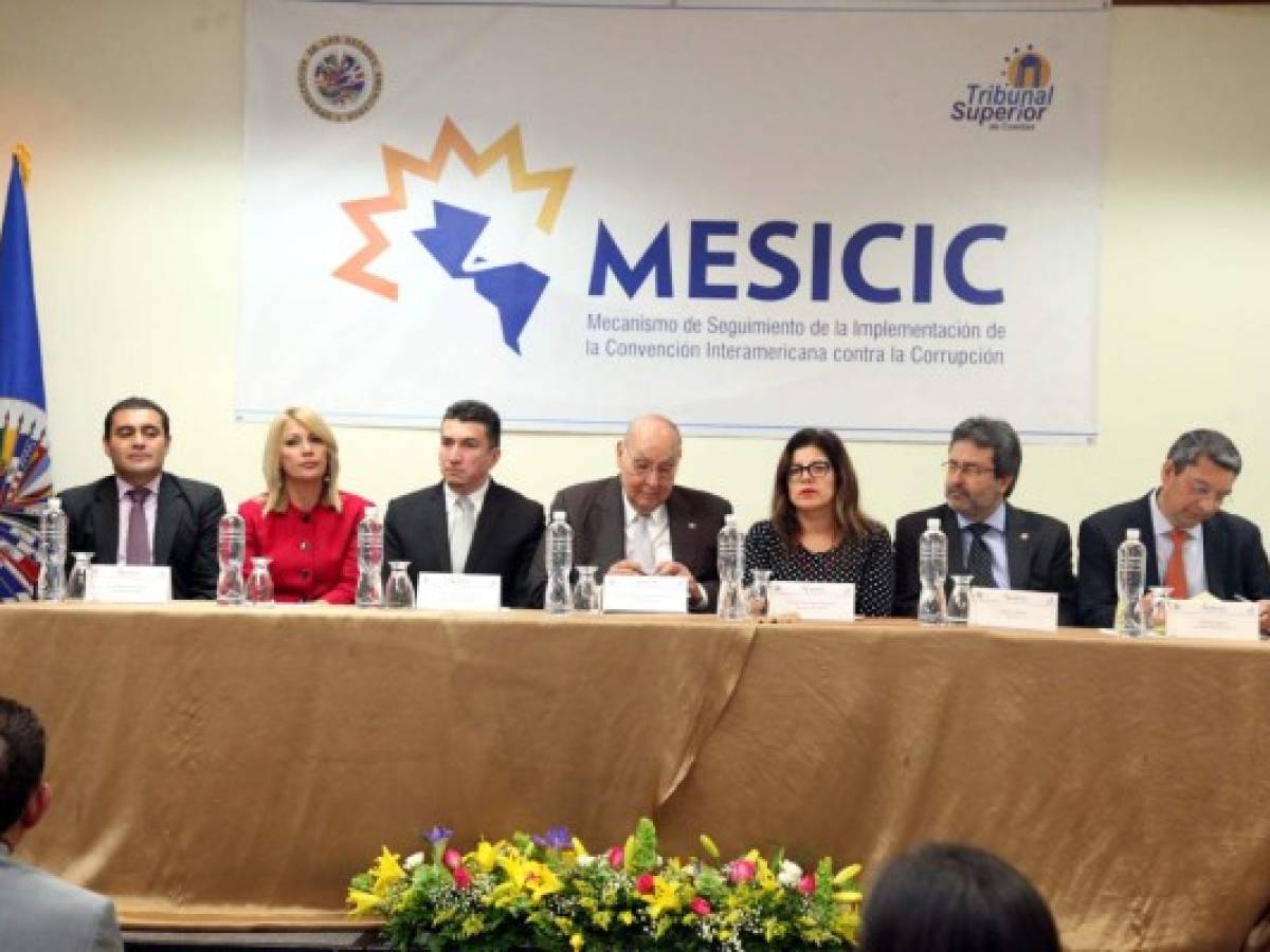 Mesicic comienza a evaluar transparencia en Honduras