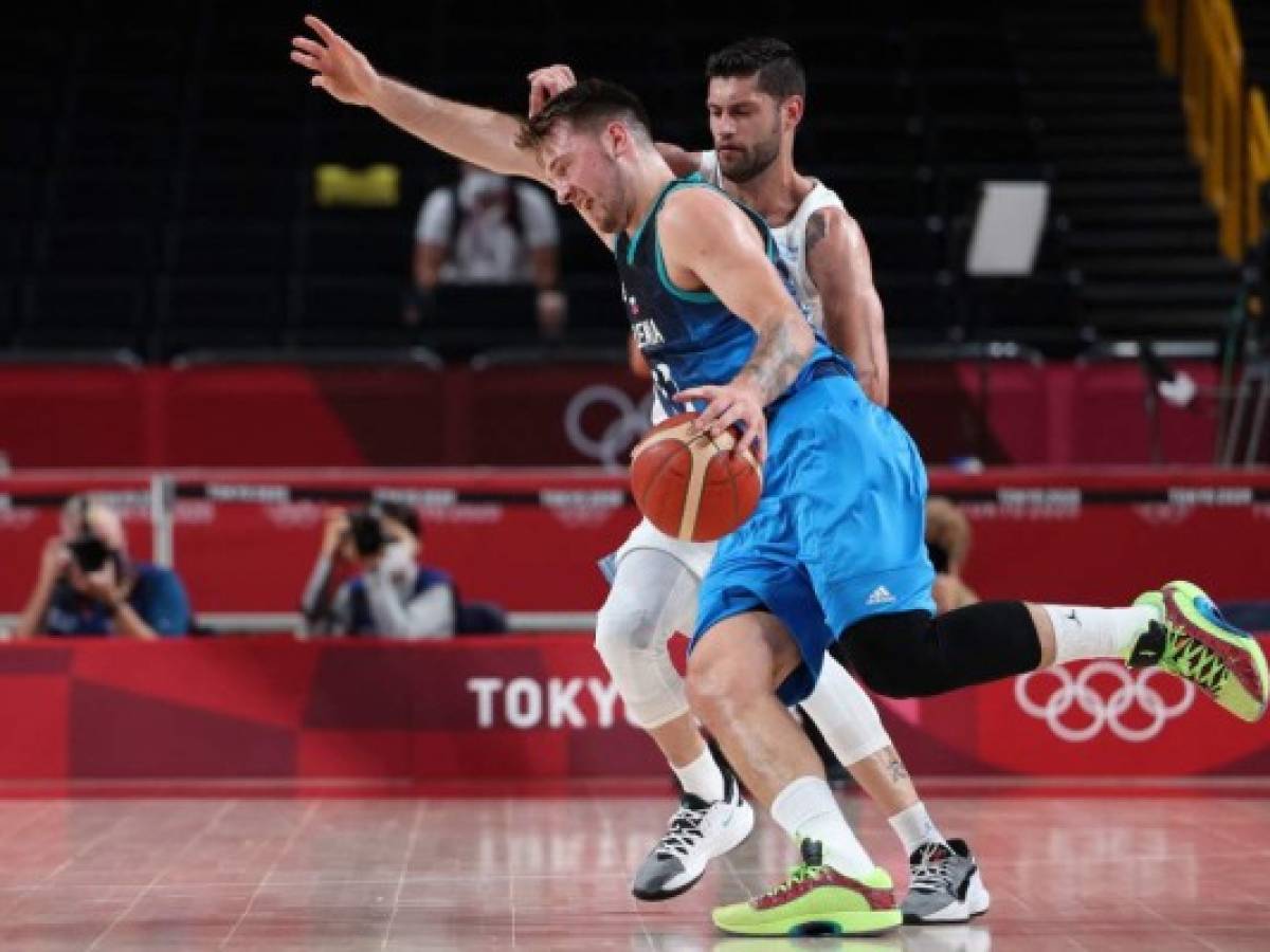 Luka Doncic arrasa a Argentina en su estreno en los Juegos Olímpicos de Tokio