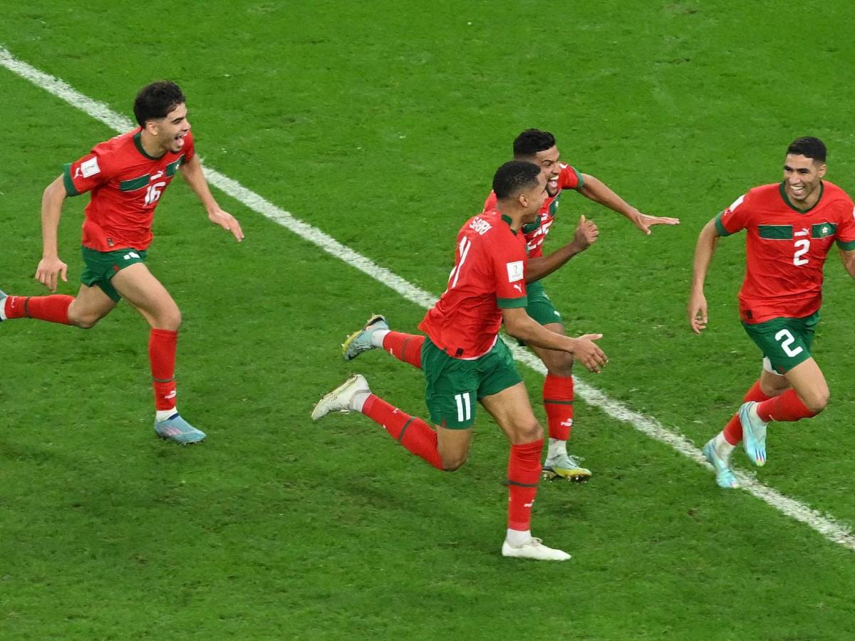 Marruecos logró clasificarse por primera vez en su historia a cuartos de final.