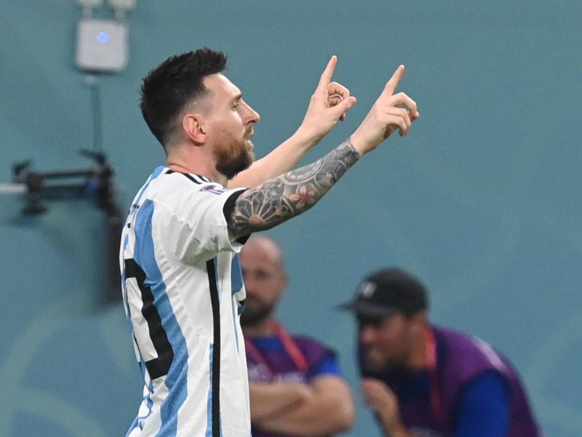 Genio: El golazo de Messi que abrió el marcador ante Australia