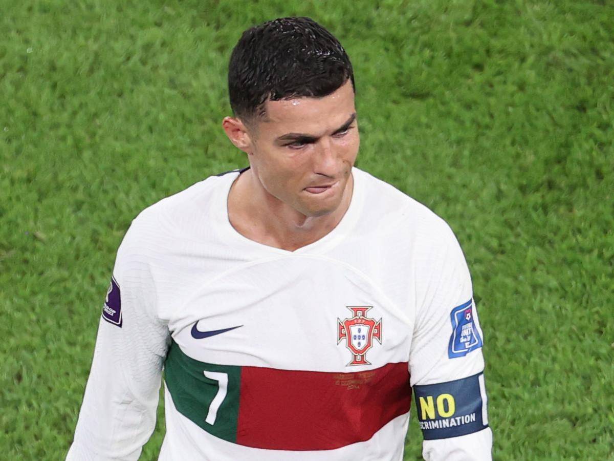 Cristiano Ronaldo solo marcó un gol en el Mundial de Qatar 2022.
