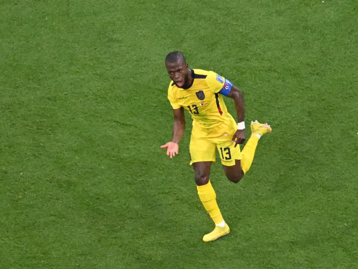 Ecuatoriano Enner Valencia marcó el primer gol del Mundial de Qatar 2022