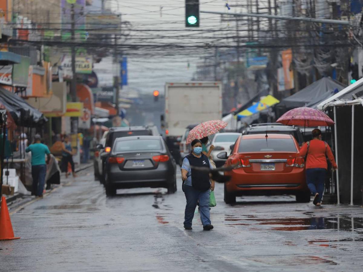 Cuña de alta presión deja lluvias en el norte de Honduras