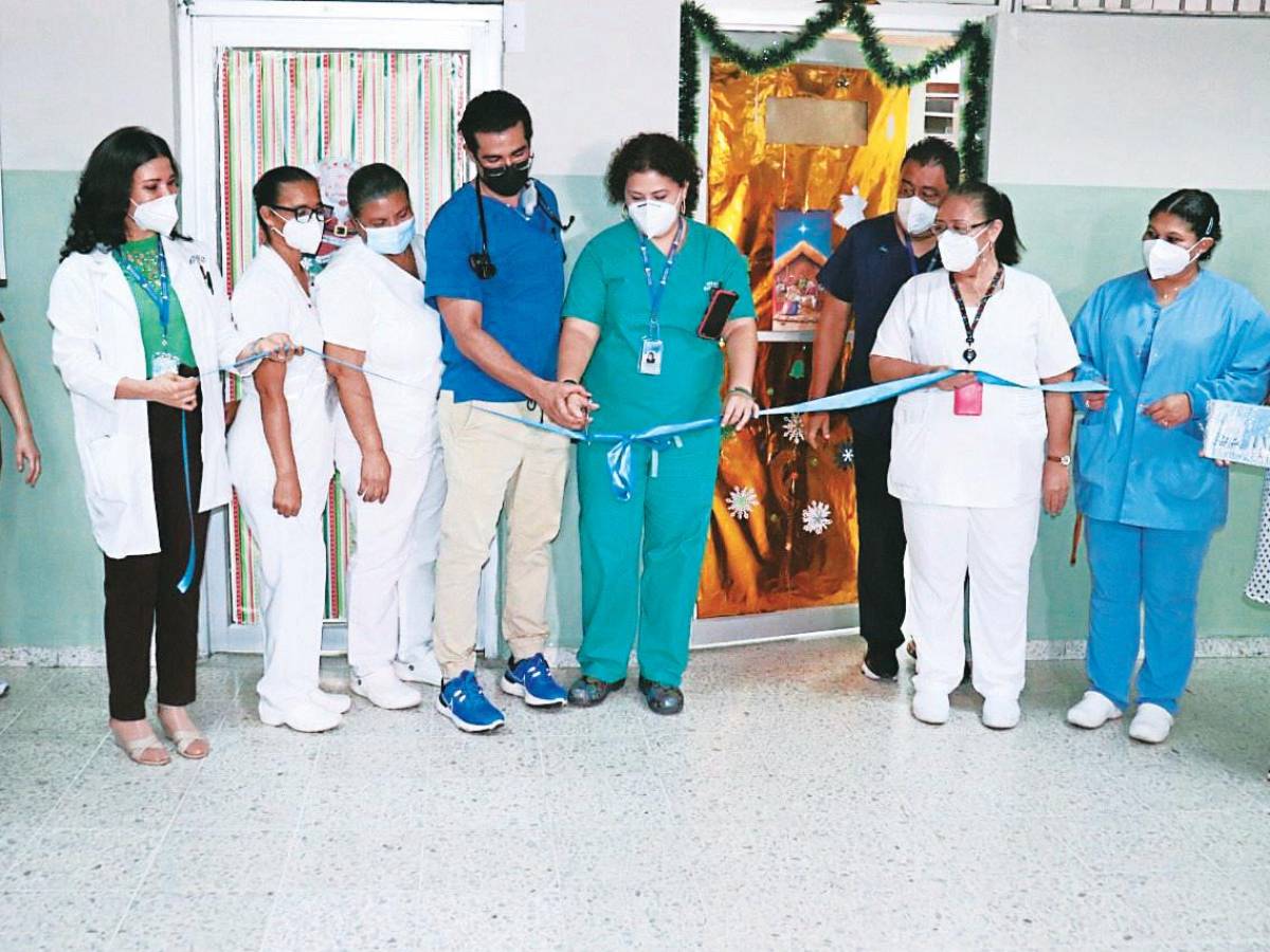 En el hospital Mario Rivas abren sala de infusiones