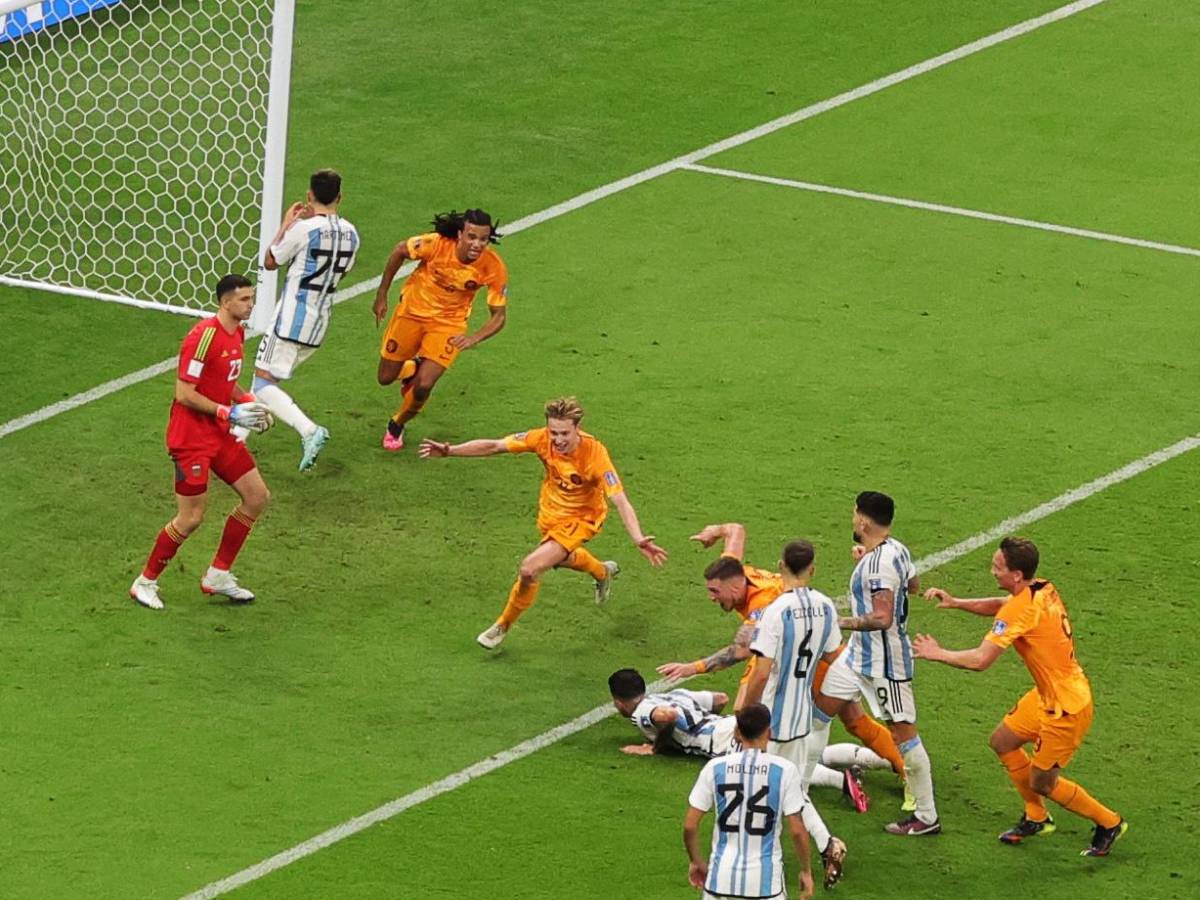 Weghorst y su golazo que mandó a prórroga el Países Bajos- Argentina