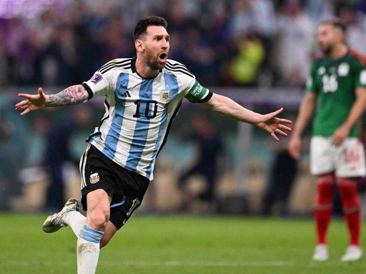Lionel Messi lideró el triunfo de Argentina ante México ya que se encargó de abrir el marcador.