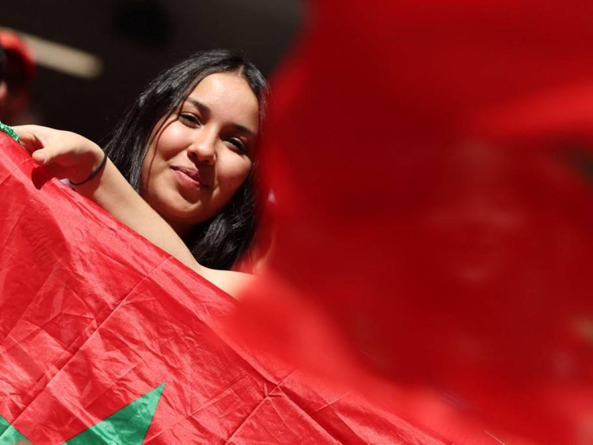 ¿Las más lindas? Chicas de Marruecos y Croacia cautivan en Qatar