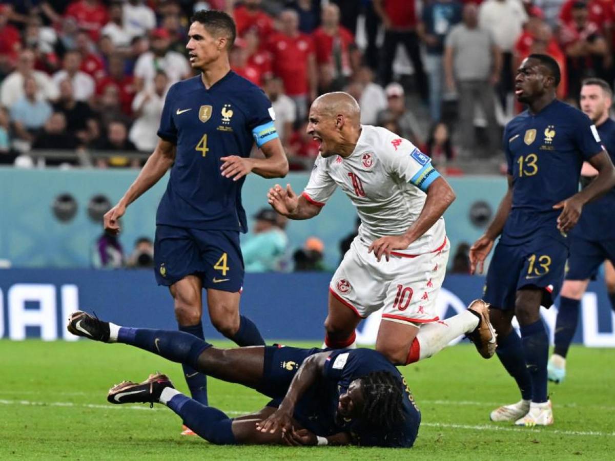Túnez venció a Francia pero no le ajustó para clasificar