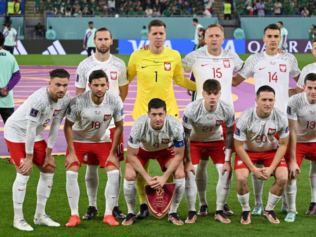 Este fue el equipo titular de Polonia ante México.