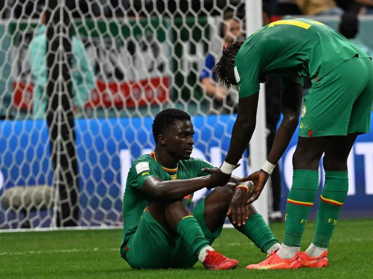 Senegal le dijo adiós al Mundial de Qatar en la fase de octavos de final.