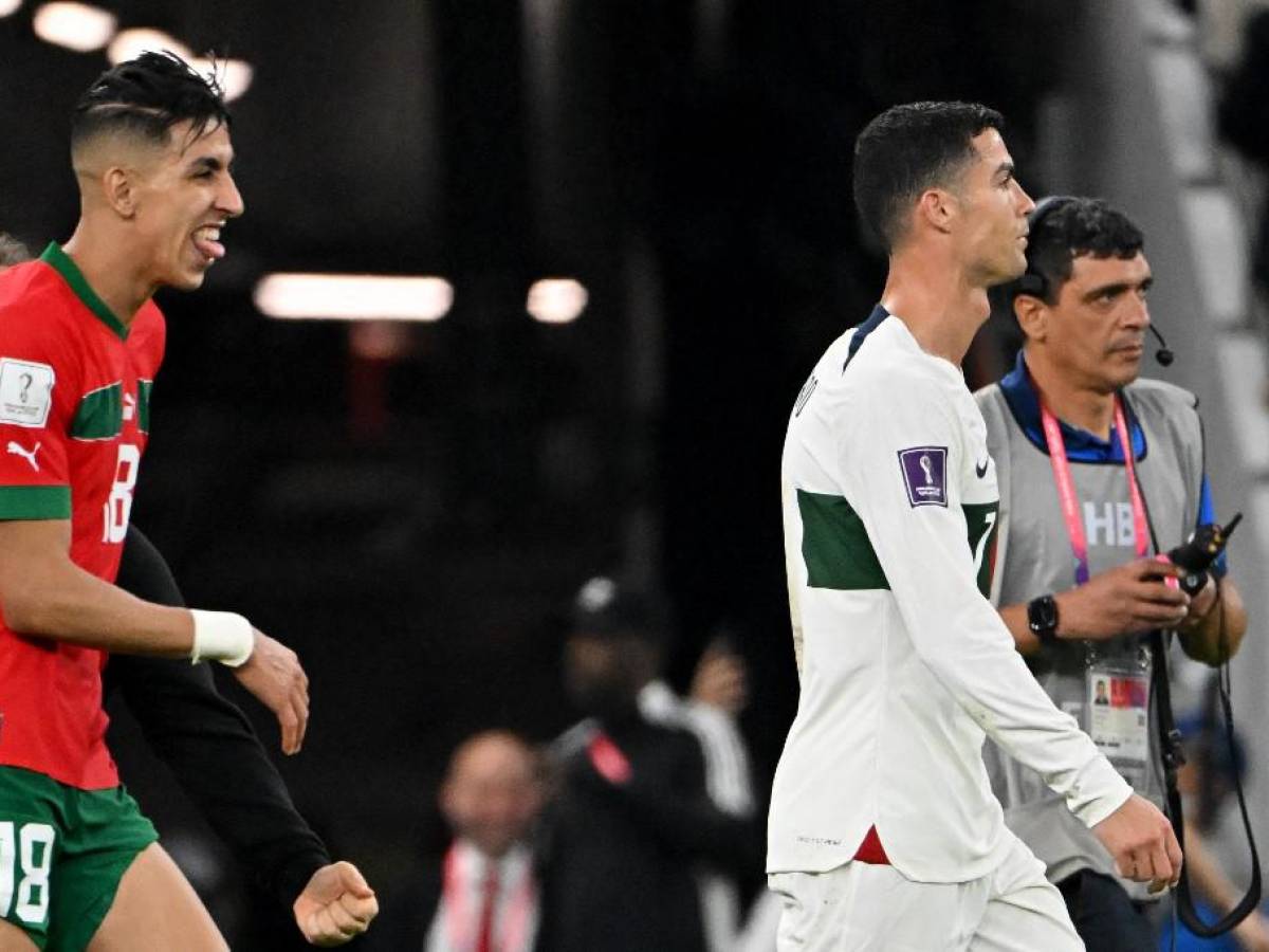 ¡Portugal y CR7 eliminados del Mundial; Marruecos hace la hazaña!