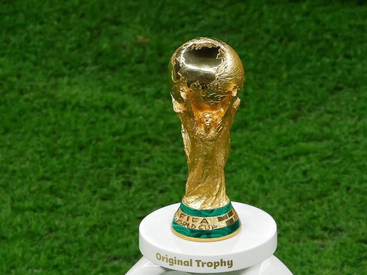 La hermosa Copa del Mundo.