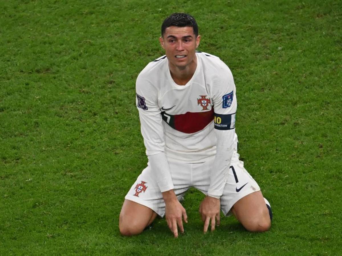 Cristiano Ronaldo le dice adiós al Mundial de Qatar.