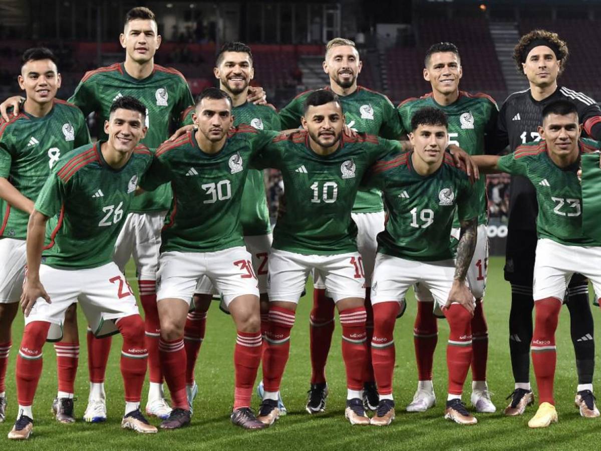 El 11 titular de México que perdió 1-2 ante Suecia.