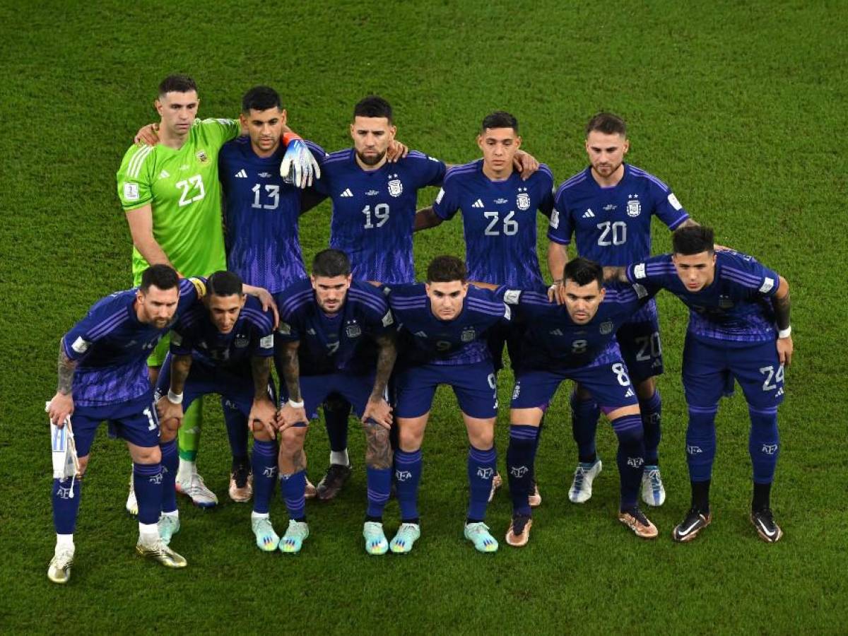 El 11 titular de Argentina que enfrentó a Polonia.