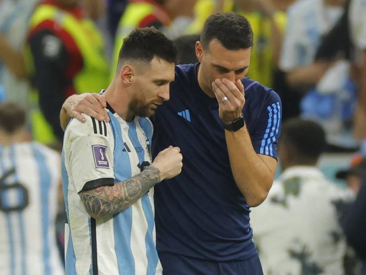 ¿Seguirá? Scaloni habló sobre el futuro de Messi con Argentina