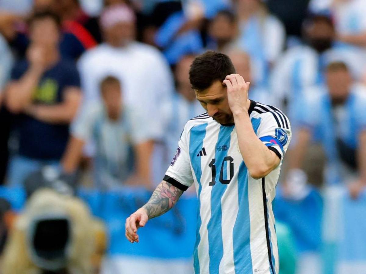 Messi, al margen del grupo en la selección de Argentina