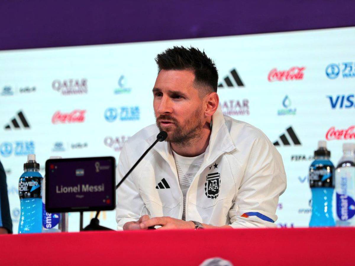 Lionel Messi aclara las dudas sobre su debut con Argentina en el Mundial: “Entrené diferenciado porque tenía un golpe”