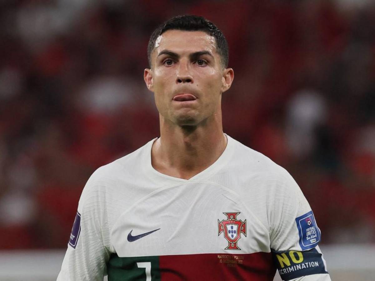 Cristiano Ronaldo solo anotó un gol en el Mundial de Qatar.