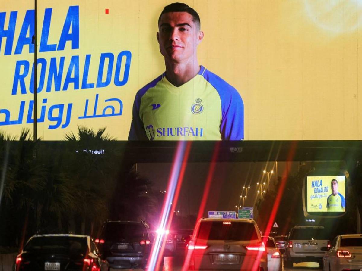 Arabia Saudita vive una fiesta con la llegada de Cristiano Ronaldo.
