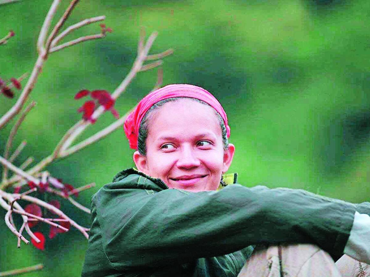 La bióloga Isis Melissa Medina Flores.