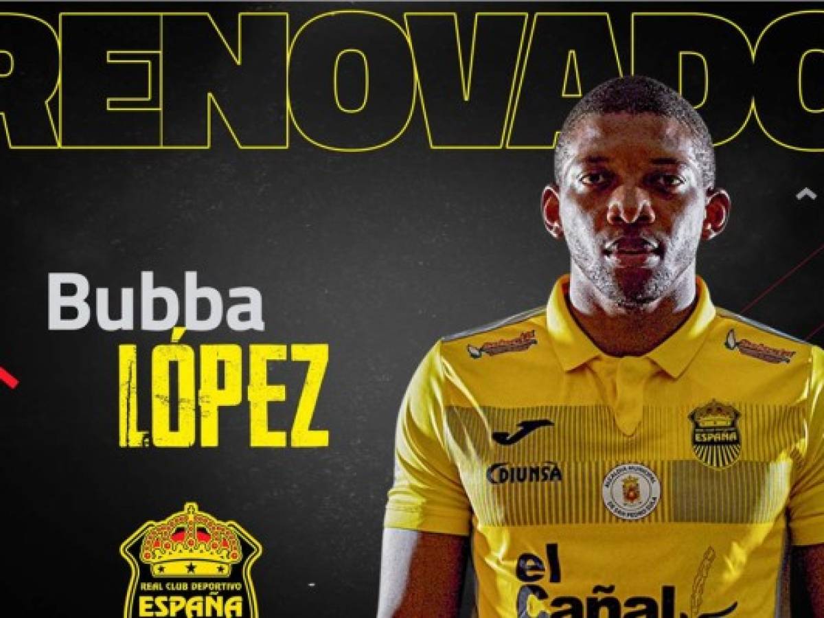 Real España renueva a Luis 'Buba' López