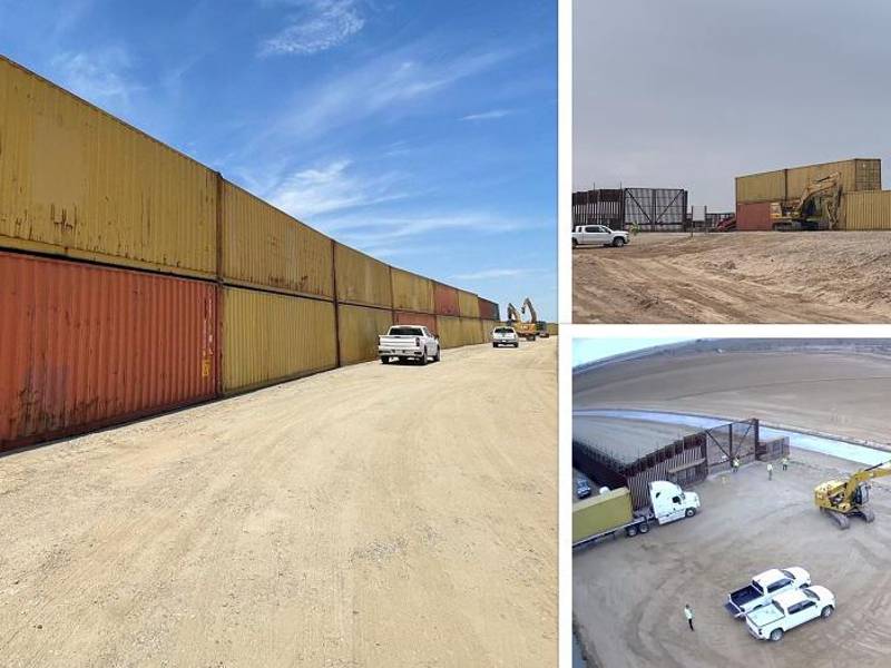 El gobernador del estado estadounidense de Arizona, Doud Ducey, emitió este fin de seman una orden para tapar con contenedores los huecos en la frontera de Estados Unidos con México, después de que el presidente Joe Biden pusiera fin la semana pasada al programa migratorio aprobado por el exmandatario Donald Trump.